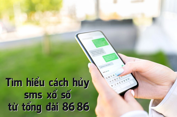 cách hủy tin nhắn xổ số