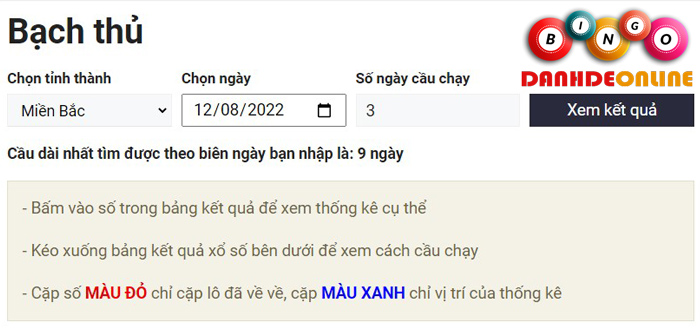 Soi cầu bạch thủ