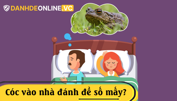 cóc vào nhà đánh đề số mấy