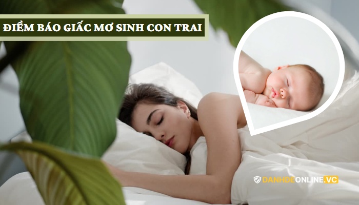 đánh con gì khi mơ thấy đẻ con trai